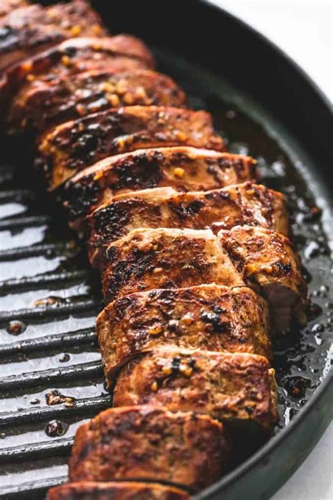 cooking pork tenderloin on grill pan